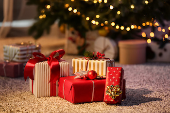 Snygg inslagning till julklapparna